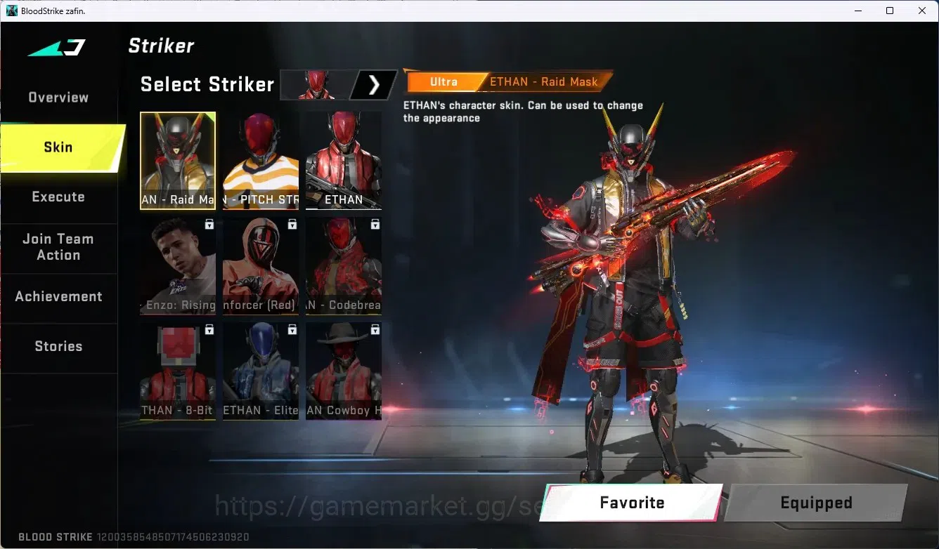 Blood Strike Accounts ASIA|1 Evo: M1887-Destroyer |1 TR Collab Mcx-The W image 7