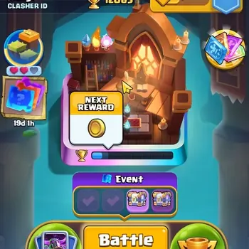 Clash Royale Accounts Others Trophy 12063|CL 1506|KTL 15|122 Cards|6 Max|8 Champ|3 Hero|12 Evo|Arena 29|24K Coins+221