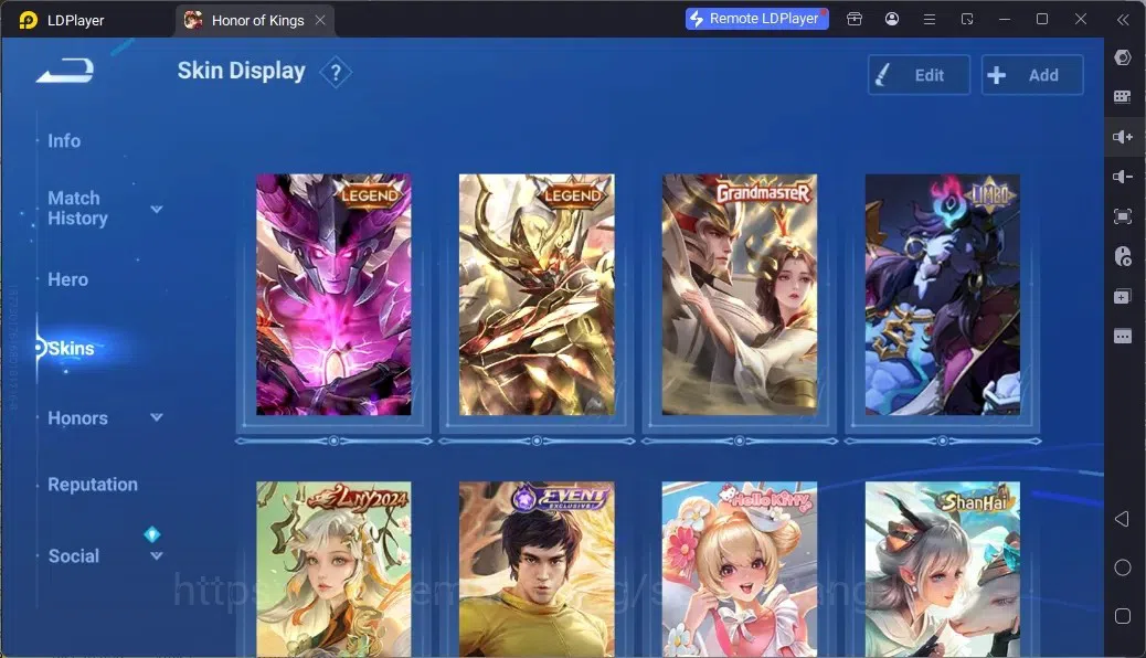 Honor of Kings Accounts Rare Skin Global|113H 183S|Legend:Musashi,Wukong|GM Gan&Mo|LOM Guiguzi|LNY 3