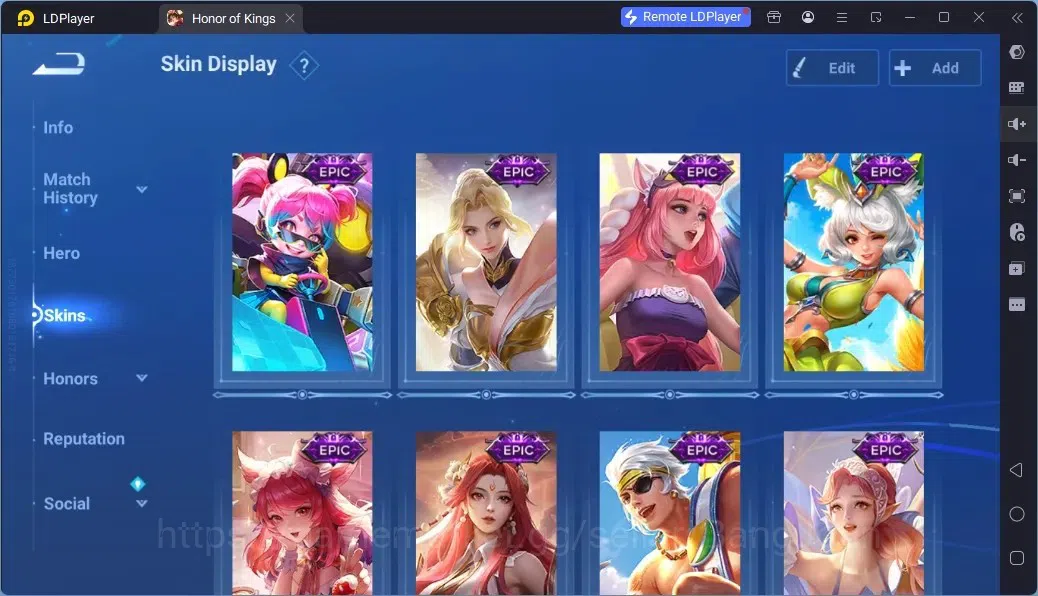 Honor of Kings Accounts Rare Skin Global|113H 183S|Legend:Musashi,Wukong|GM Gan&Mo|LOM Guiguzi|LNY 5