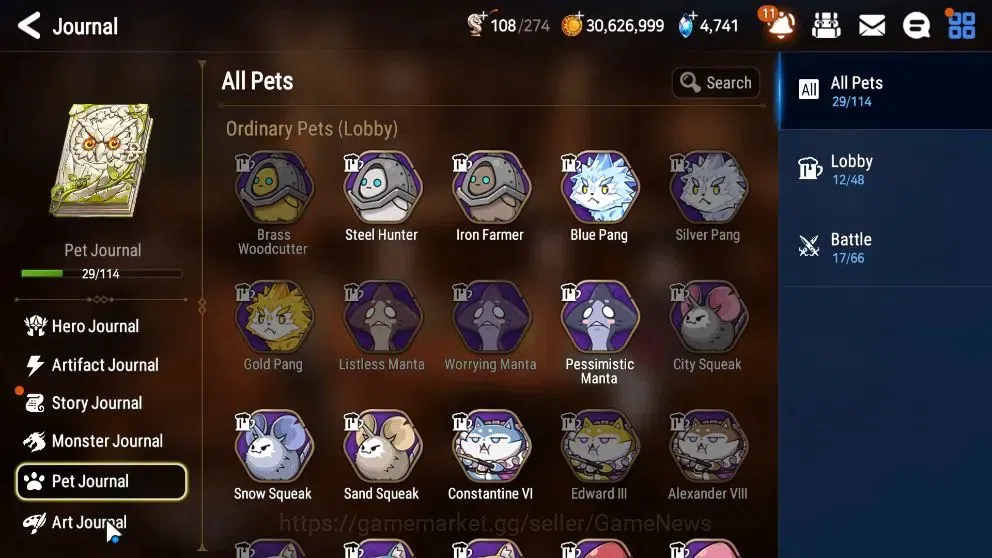 Epic Seven Accounts High-End Global UnVerif|NewEra|12 ML(Rih&Luc,Straze,Harsetti,RRoana,Etc)+Ab Fumyr,Setsuka,etc|PoH 13