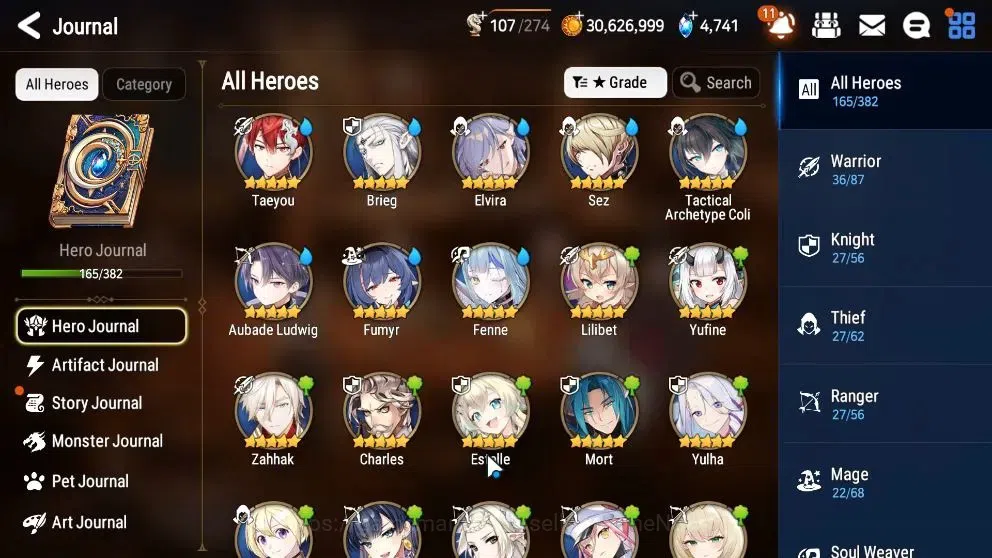 Epic Seven Accounts High-End Global UnVerif|NewEra|12 ML(Rih&Luc,Straze,Harsetti,RRoana,Etc)+Ab Fumyr,Setsuka,etc|PoH 7