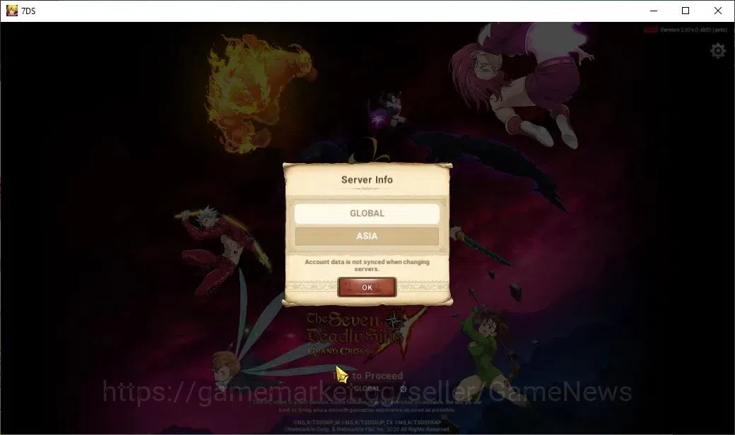 The Seven Deadly Sins: Grand Cross Accounts Endgame Global|1M CC|178 DM|20 LS|3 LR+8 UR|Nemesis 18