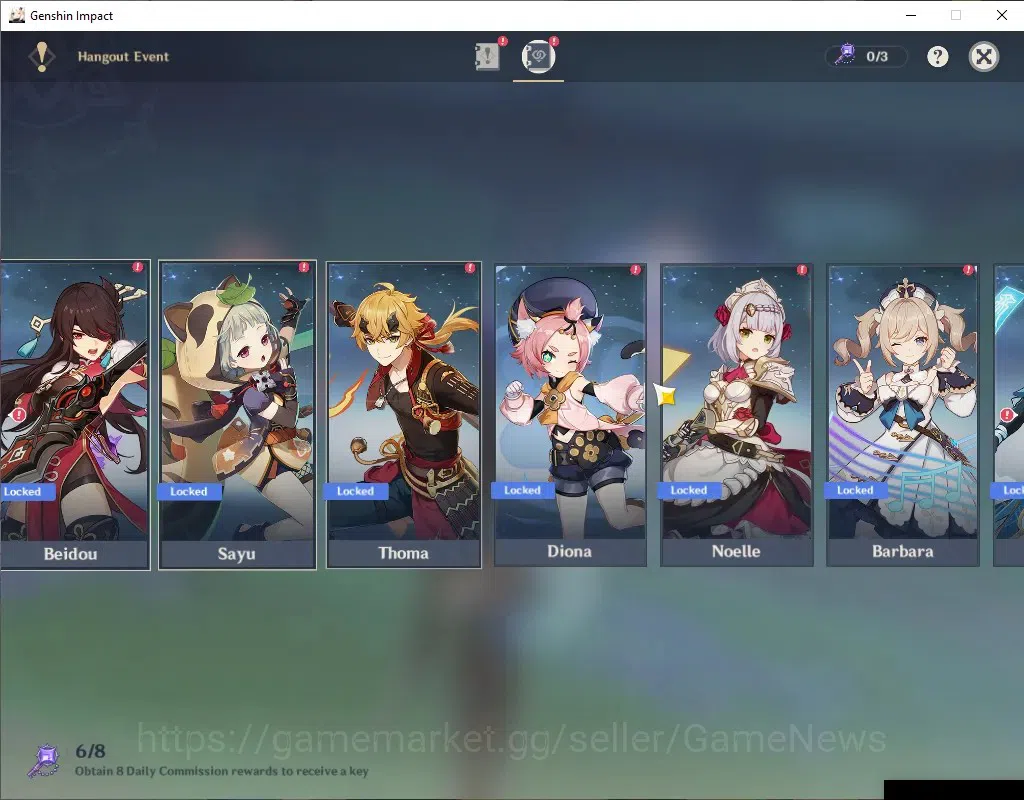Genshin Impact Accounts ASIA|AR 47|BD Unset|1 Limited + 2 (*5Standart)|[Ar image 18