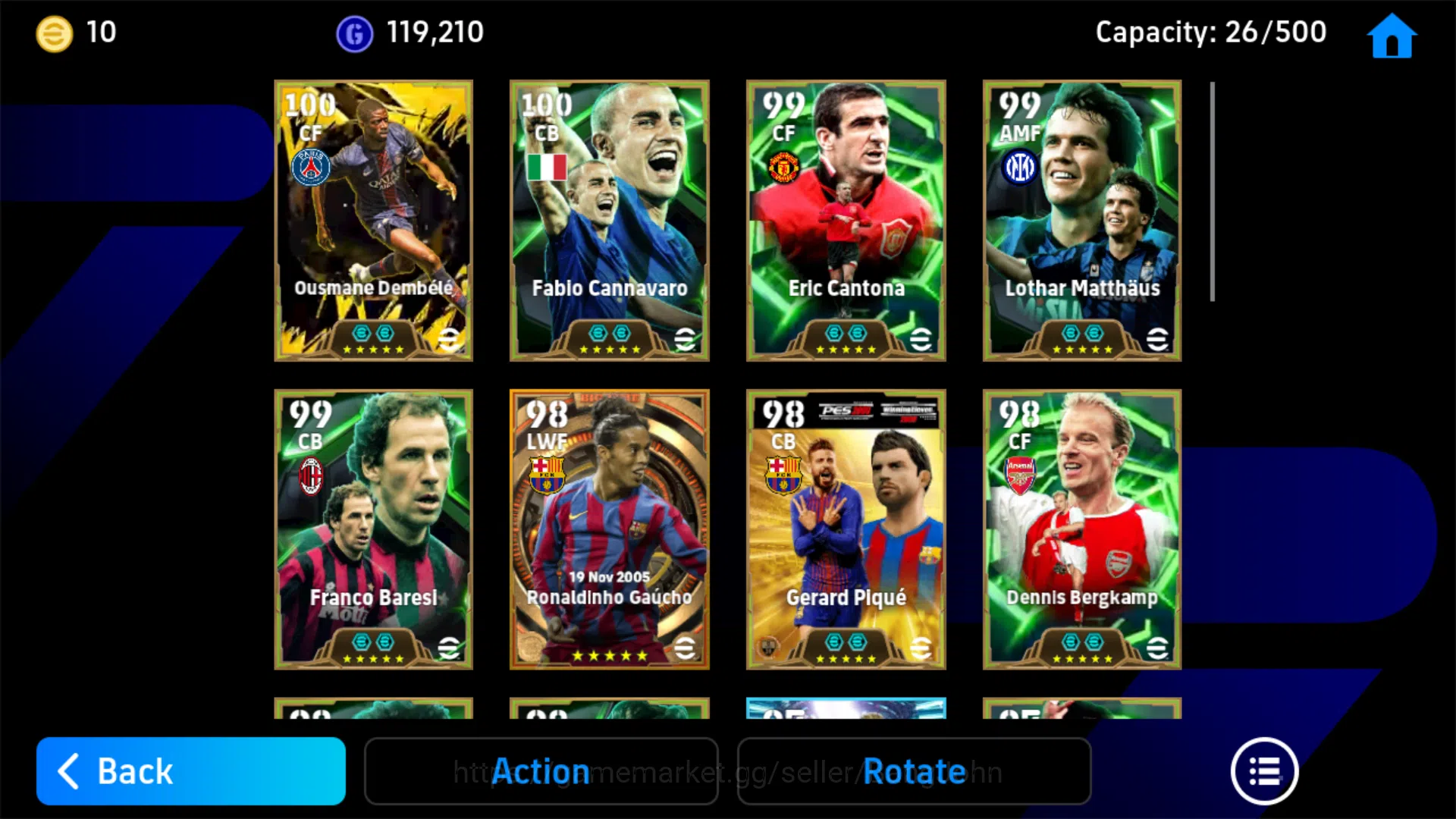eFootball Accounts Power 3211 | Ousmane Dembele Balon Dor | Eric Cant image 3