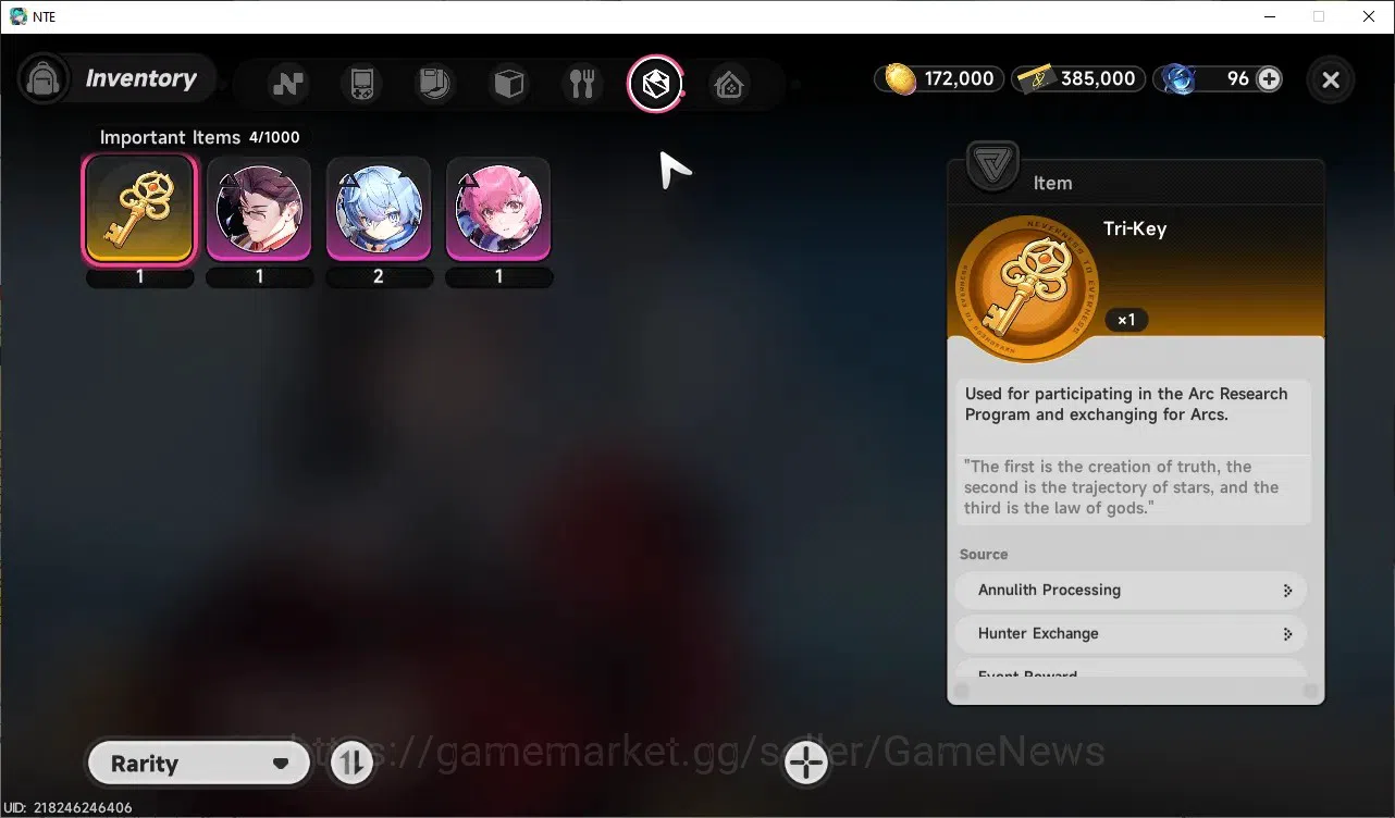 Neverness to Everness Accounts GLOBAL Southeast Asia|HL 3|3 SSR (Lacrimosa,Hotori image 15