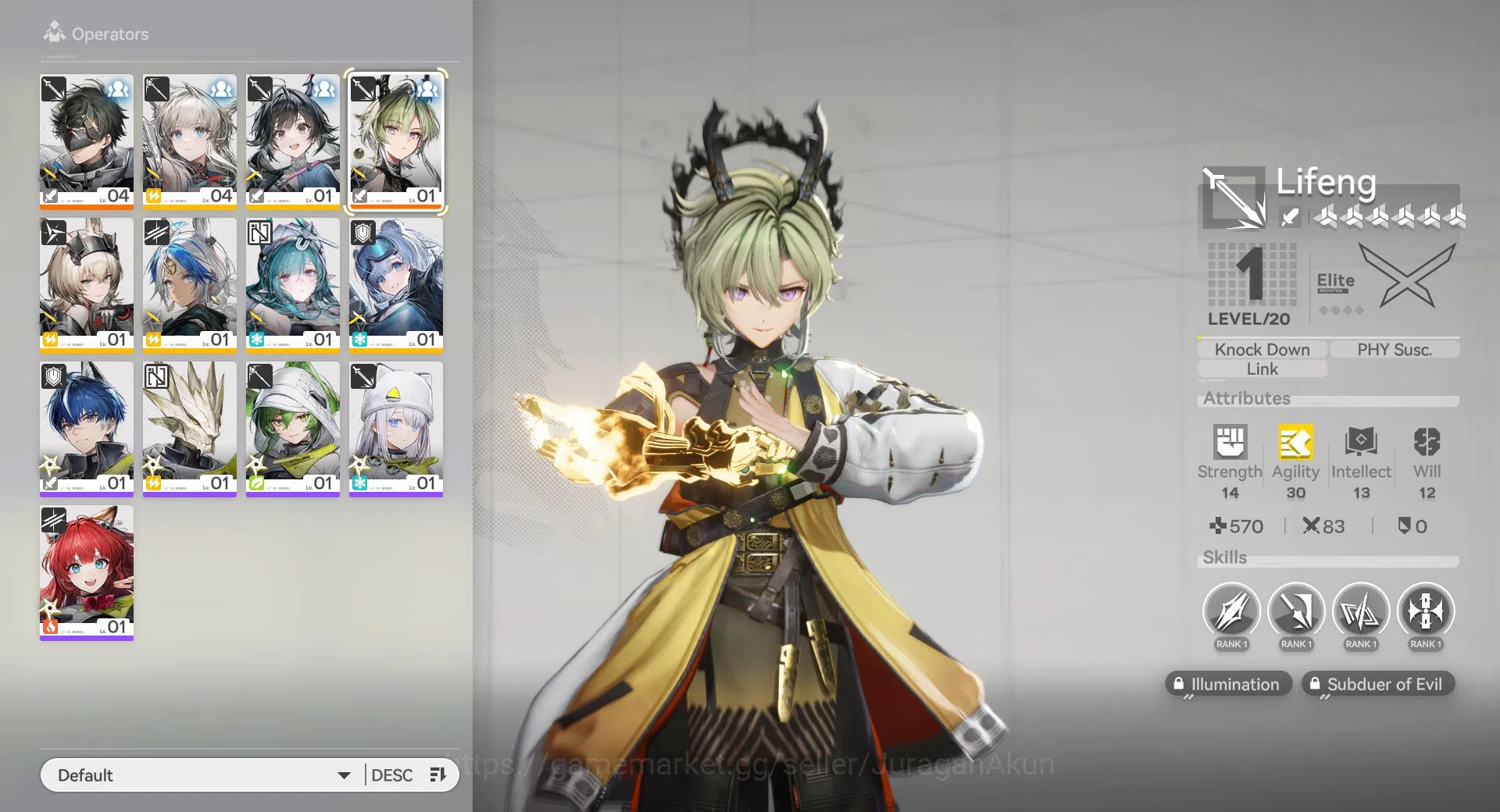 Arknights: Endfield Accounts Asia LVL 2|Starter + 1 Meta SSR (Lifeng) + 6 SR Ch image 1