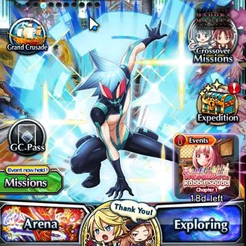 Grand Summoners End-Game Global|Rank 86|1 Sp Art|13 Ascend|InumutaTW,S Miyu image 1