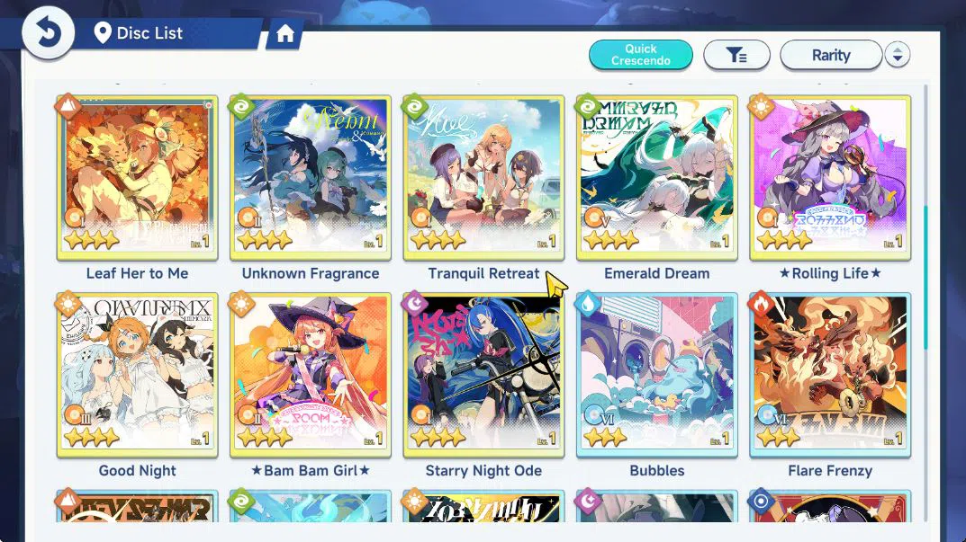 Stella Sora Accounts GLOBAL LV21 | 5SSR 2 Limit [Chitose+Disc,FirenzeT1 image 5