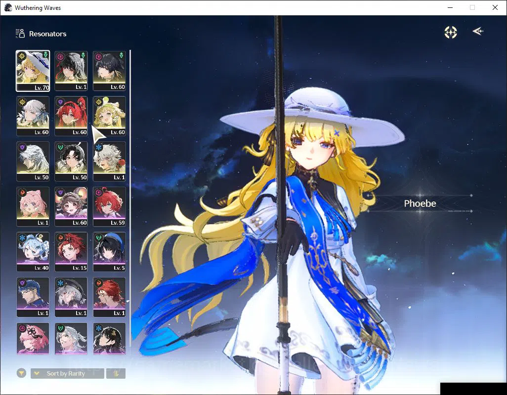 SEA|UL 43|4 Limited| Chisa, Phoebe, Jinshi, Yinlin |MC Female|DB Lv21|Log Kuro|Check SS (WW3061) Wuthering Waves Mid-Game SEA|UL 43|4 Limited| Chisa, Phoebe, Jinshi, Yinlin image 1