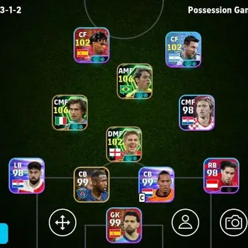 eFootball Accounts Legends & Iconic Players Mobile|PW 3107|Andrea Pilro Epic,Kaka Epic,Steven Gerrard Epic|2026|Check SS