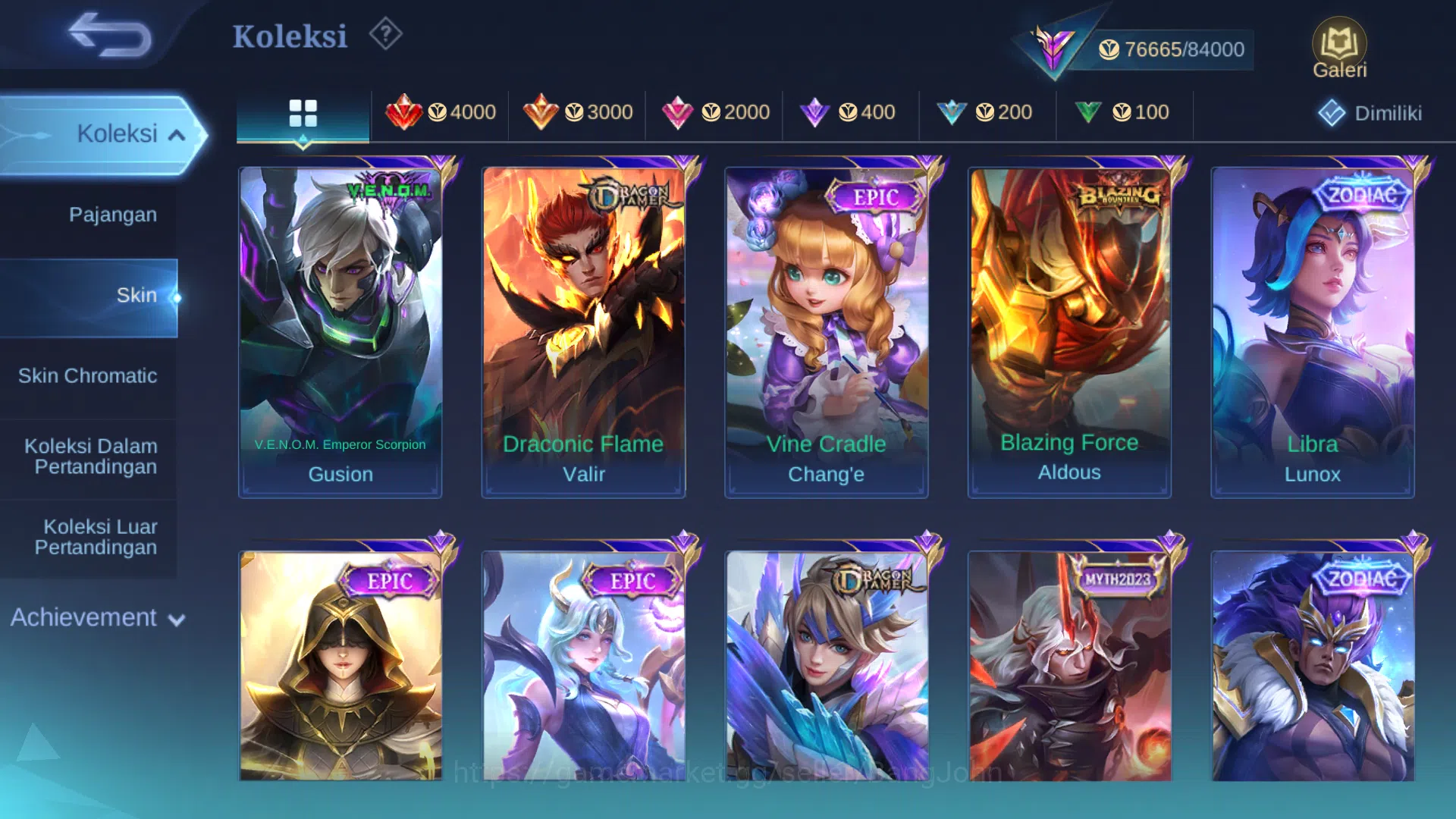 Mobile Legends: Bang Bang Accounts Hero 93 | Skin 245 | Legend Franco | Aspirant Ruby image 10