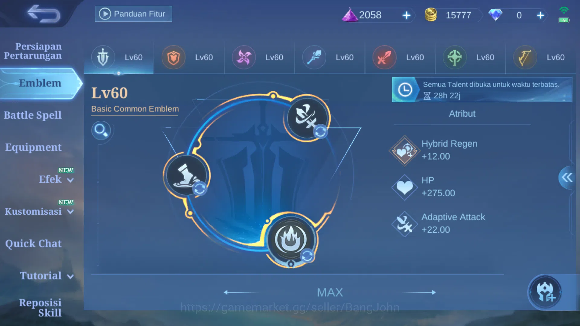 Mobile Legends: Bang Bang Accounts Hero 93 | Skin 245 | Legend Franco | Aspirant Ruby image 15