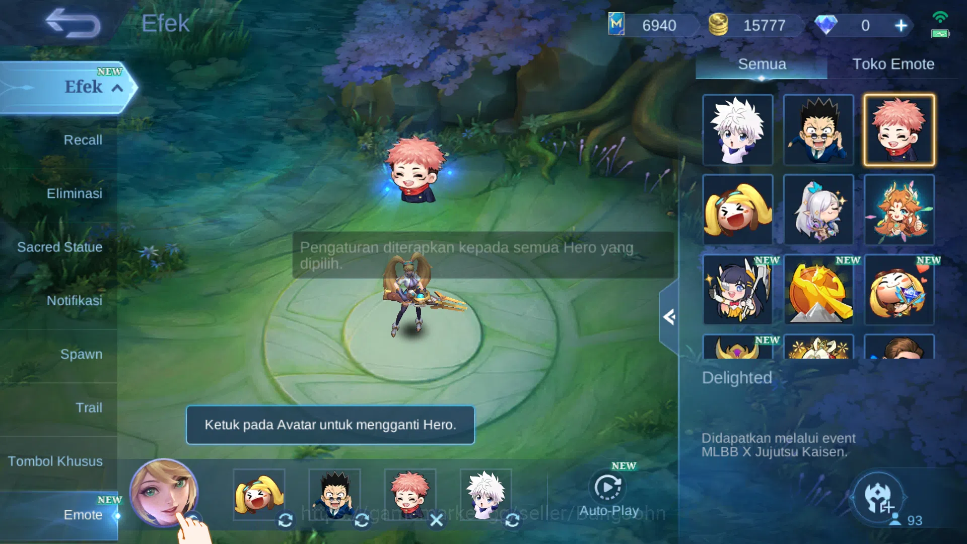 Mobile Legends: Bang Bang Accounts Hero 93 | Skin 245 | Legend Franco | Aspirant Ruby image 17
