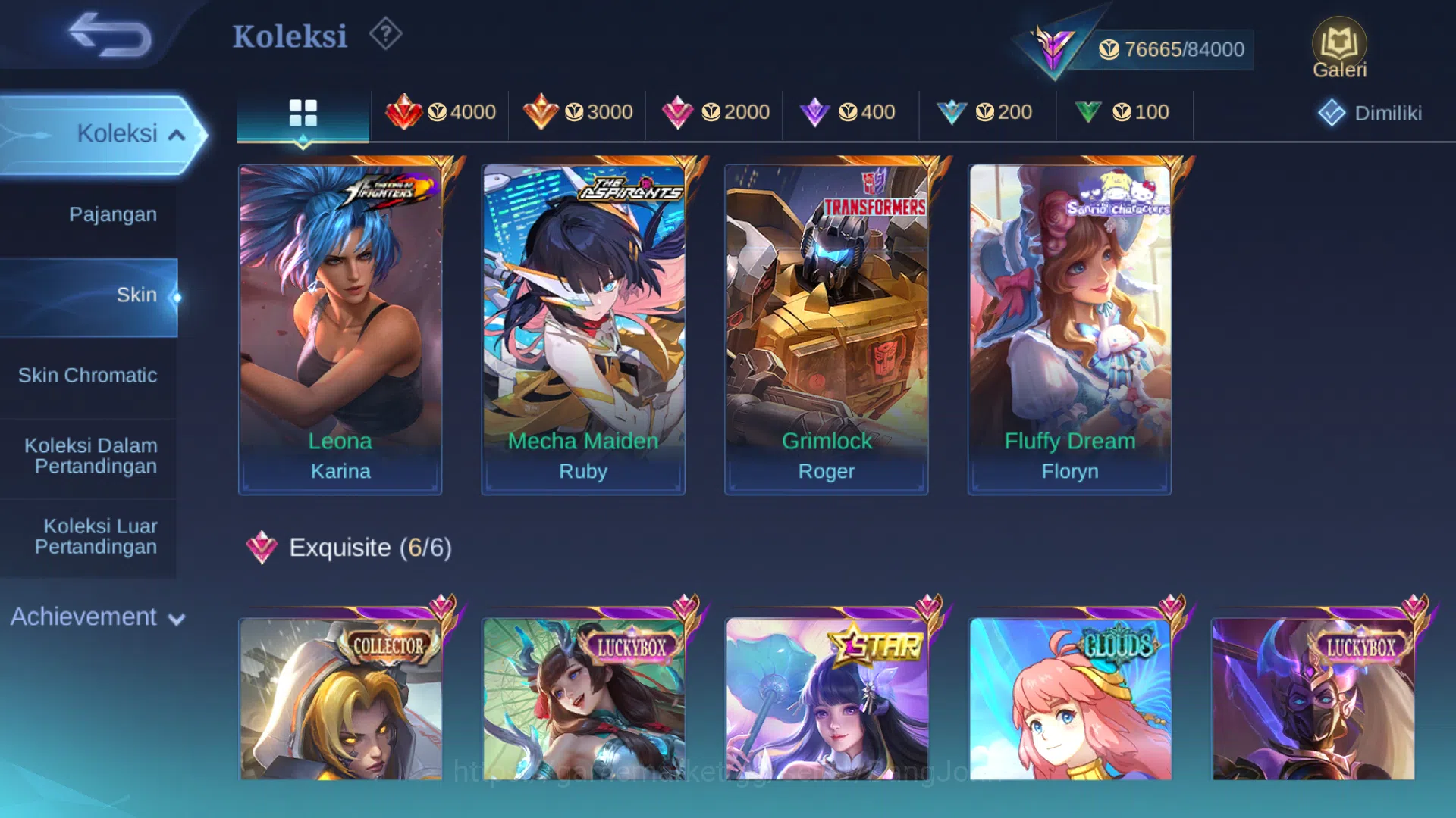 Mobile Legends: Bang Bang Accounts Hero 93 | Skin 245 | Legend Franco | Aspirant Ruby image 3