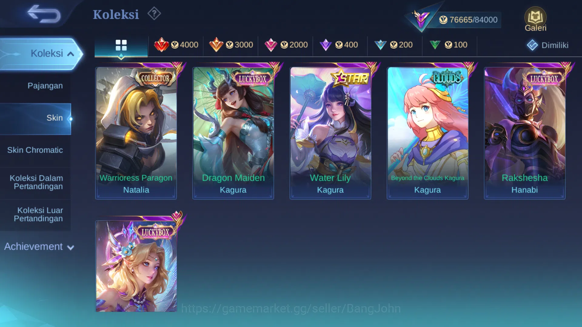 Mobile Legends: Bang Bang Accounts Hero 93 | Skin 245 | Legend Franco | Aspirant Ruby image 4
