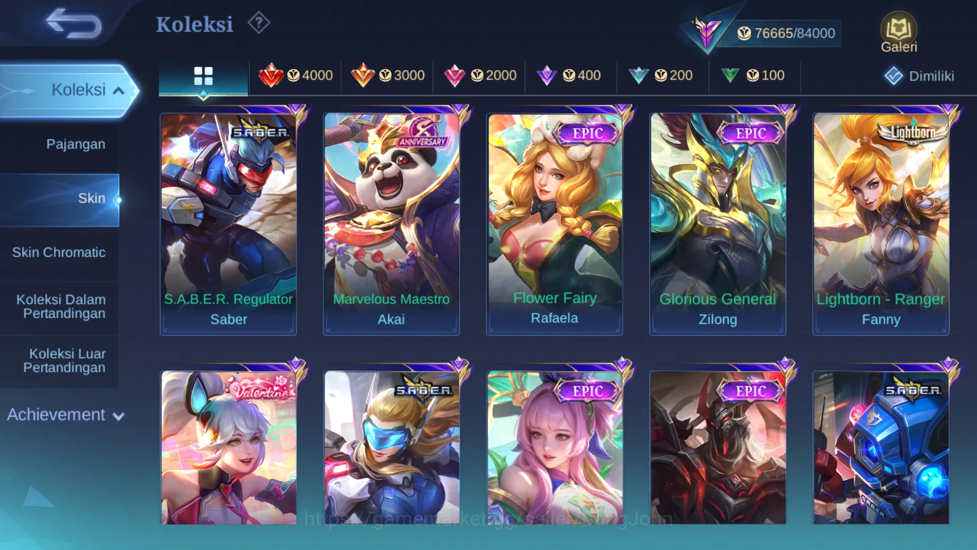 Mobile Legends: Bang Bang Accounts Hero 93 | Skin 245 | Legend Franco | Aspirant Ruby image 6