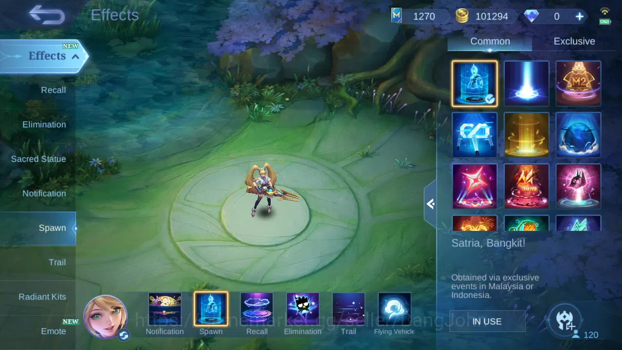Mobile Legends: Bang Bang Accounts Hero 120 | skin 171 | cc natalia | epic nana | epi image 4