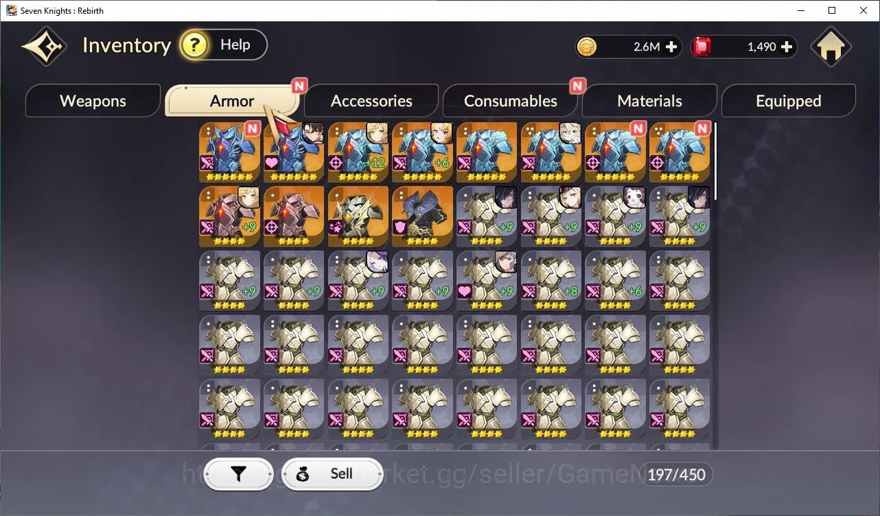 Seven Knights Re:Birth Accounts [Re:BIRTH] Global3000xxx|6 Legendary|(TeoTc3,Rache image 6