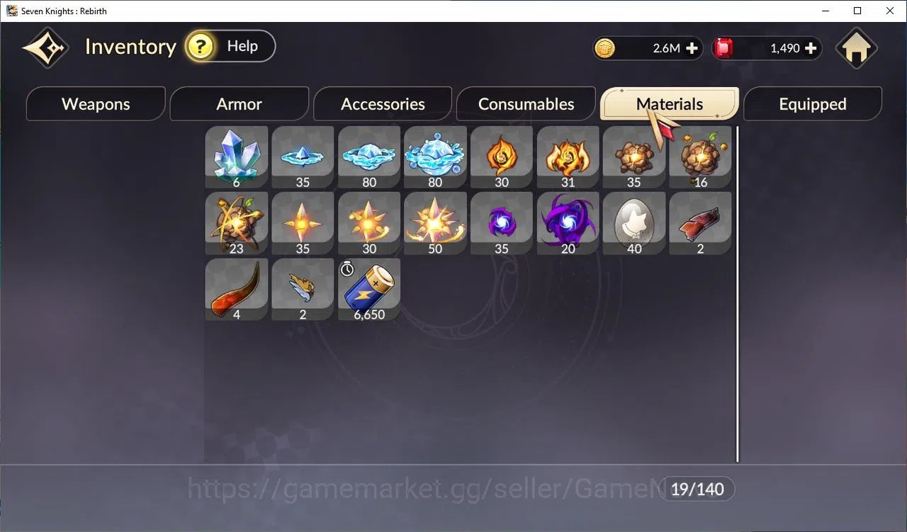 Seven Knights Re:Birth Accounts [Re:BIRTH] Global3000xxx|6 Legendary|(TeoTc3,Rache image 8