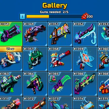 Pixel Gun 3D Items Weapons Custom PG3D Weapon Order