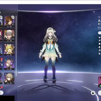 Honkai Star Rail Accounts Others ASIA|TL 40|13 SR PASS|7 Limited|(The Dahlia)+Sign Firefly,Sparkle,Ruan Mei,Robin,DH