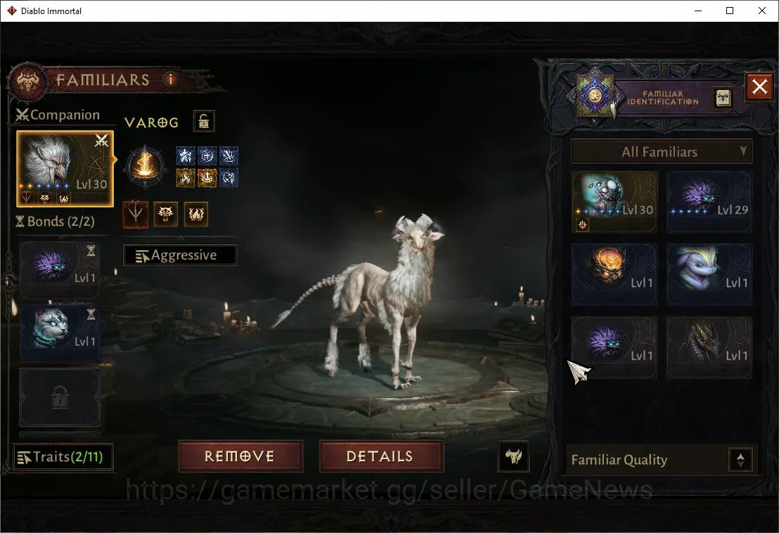 Diablo Immortal Accounts NA-High Heaven|Lv60(570)|Druid|32K CR|Reso 450|Par image 11