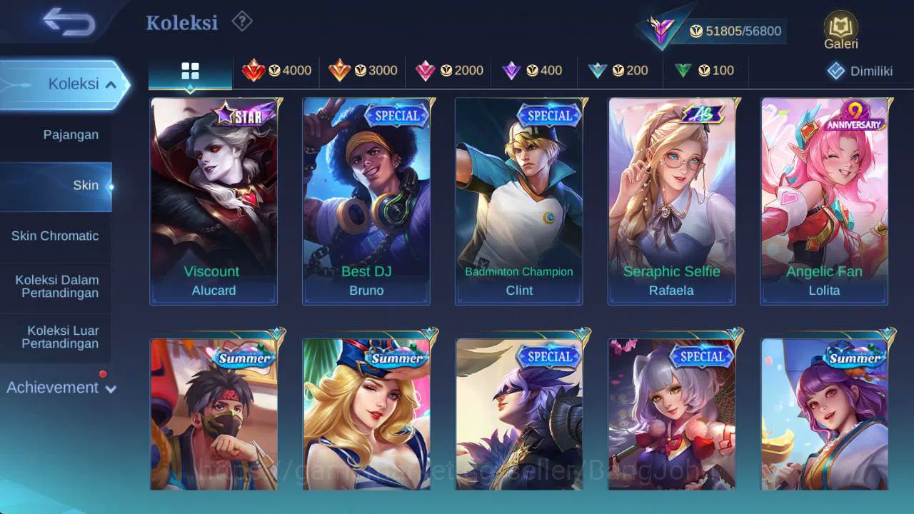 Mobile Legends: Bang Bang Accounts Skin 215, Hero 120 | Prime YZ, LB lance, Venom gro image 10