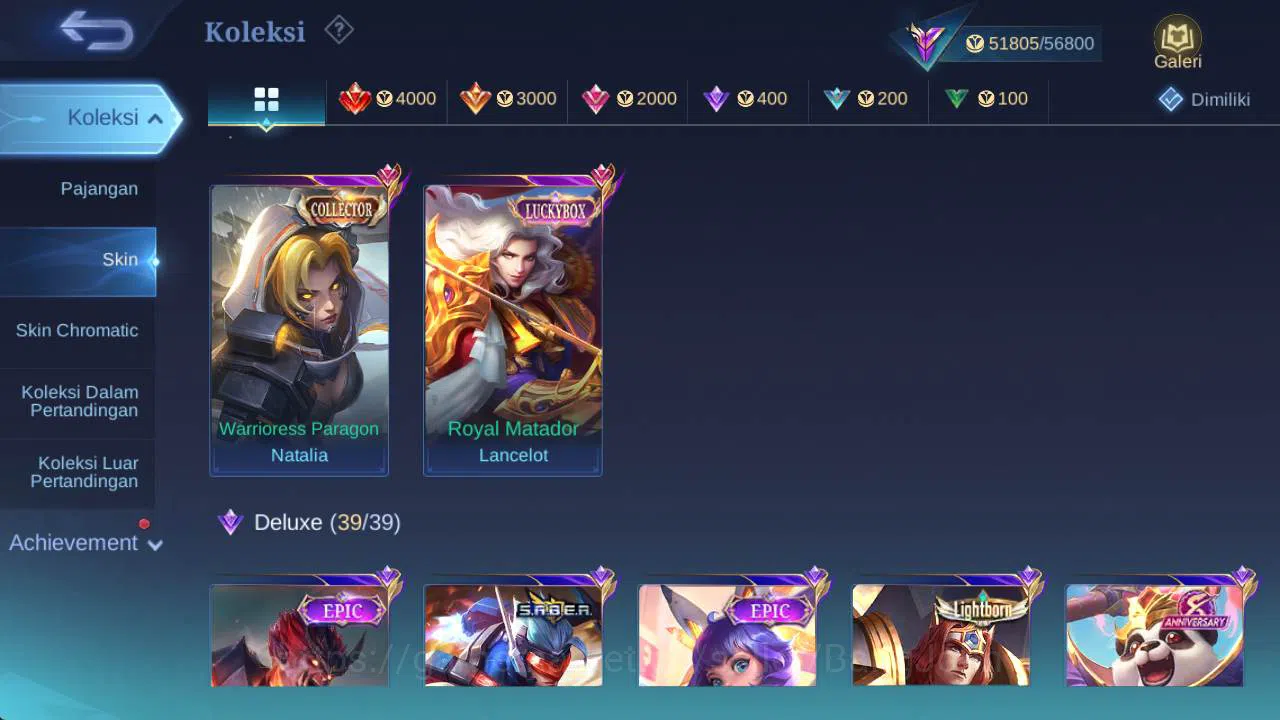 Mobile Legends: Bang Bang Accounts Skin 215, Hero 120 | Prime YZ, LB lance, Venom gro image 4
