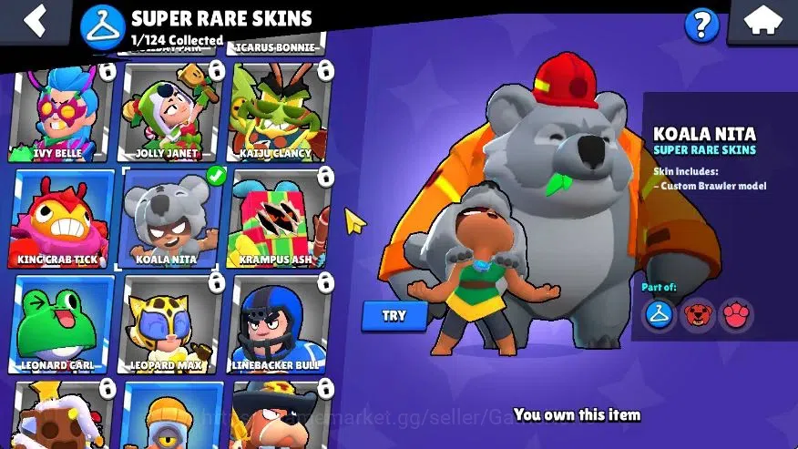 Brawl Stars Accounts 1131 Trophy|19 Brawlers 2 Max Lvl (Draco,Full Buff image 12