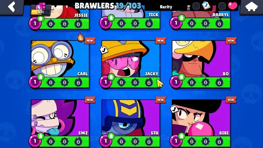 Brawl Stars Accounts 1131 Trophy|19 Brawlers 2 Max Lvl (Draco,Full Buff image 7
