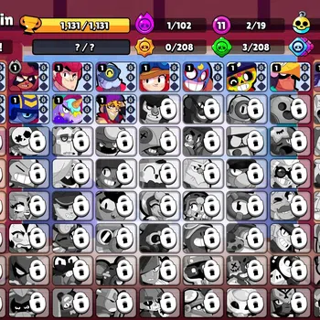 Brawl Stars Accounts 1131 Trophy|19 Brawlers 2 Max Lvl (Draco,Full Buff image 1