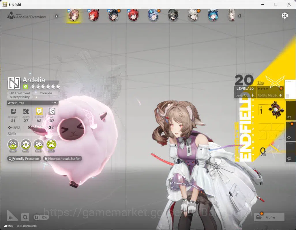 Arknights: Endfield Accounts ASIA | Lv15| laevatain, Ardelia, last rite, pogran image 5