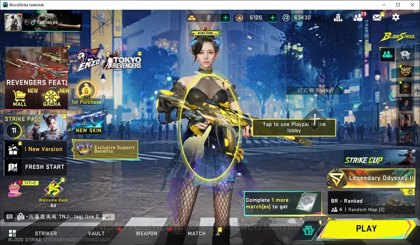 Blood Strike Accounts ASIA|12 ULTRA[Ran,Ethan,Zero,M4A1,Origin12,INP9,SC image 1