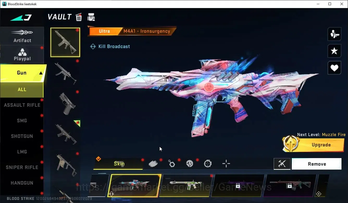 Blood Strike Accounts ASIA|12 ULTRA[Ran,Ethan,Zero,M4A1,Origin12,INP9,SC image 10
