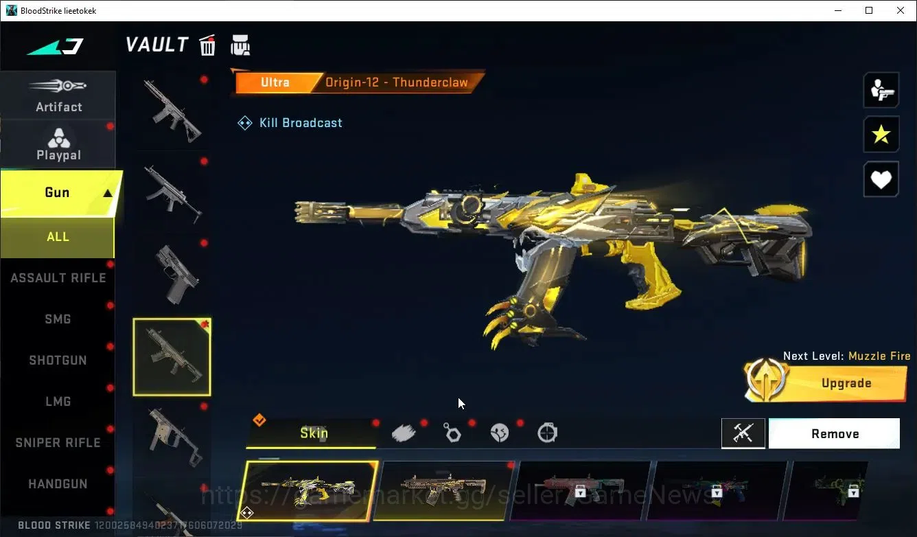 Blood Strike Accounts ASIA|12 ULTRA[Ran,Ethan,Zero,M4A1,Origin12,INP9,SC image 11