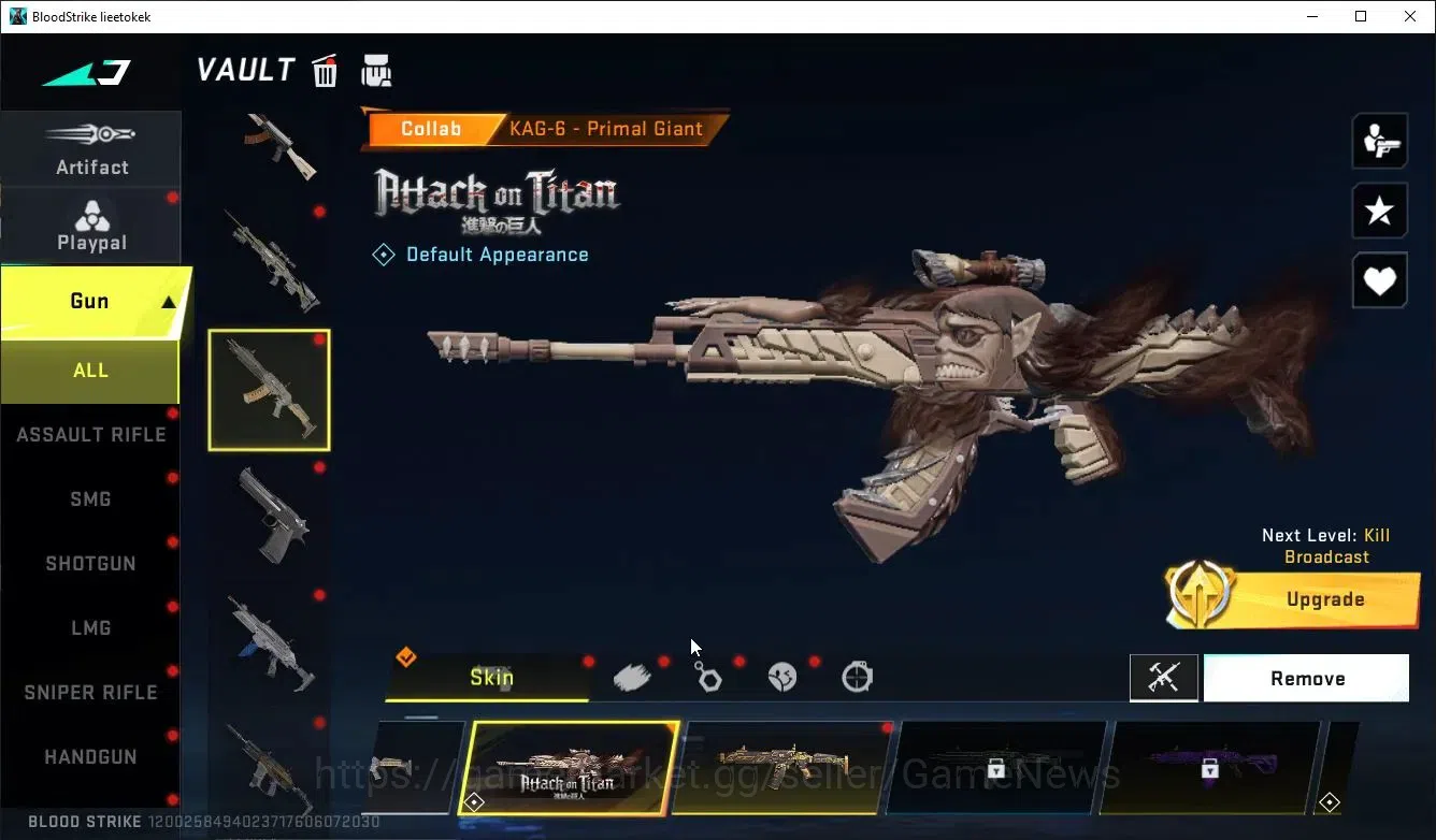 Blood Strike Accounts ASIA|12 ULTRA[Ran,Ethan,Zero,M4A1,Origin12,INP9,SC image 12
