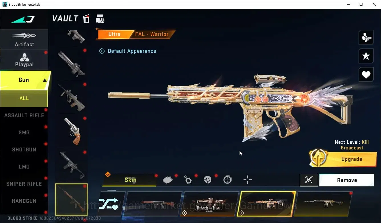 Blood Strike Accounts ASIA|12 ULTRA[Ran,Ethan,Zero,M4A1,Origin12,INP9,SC image 18