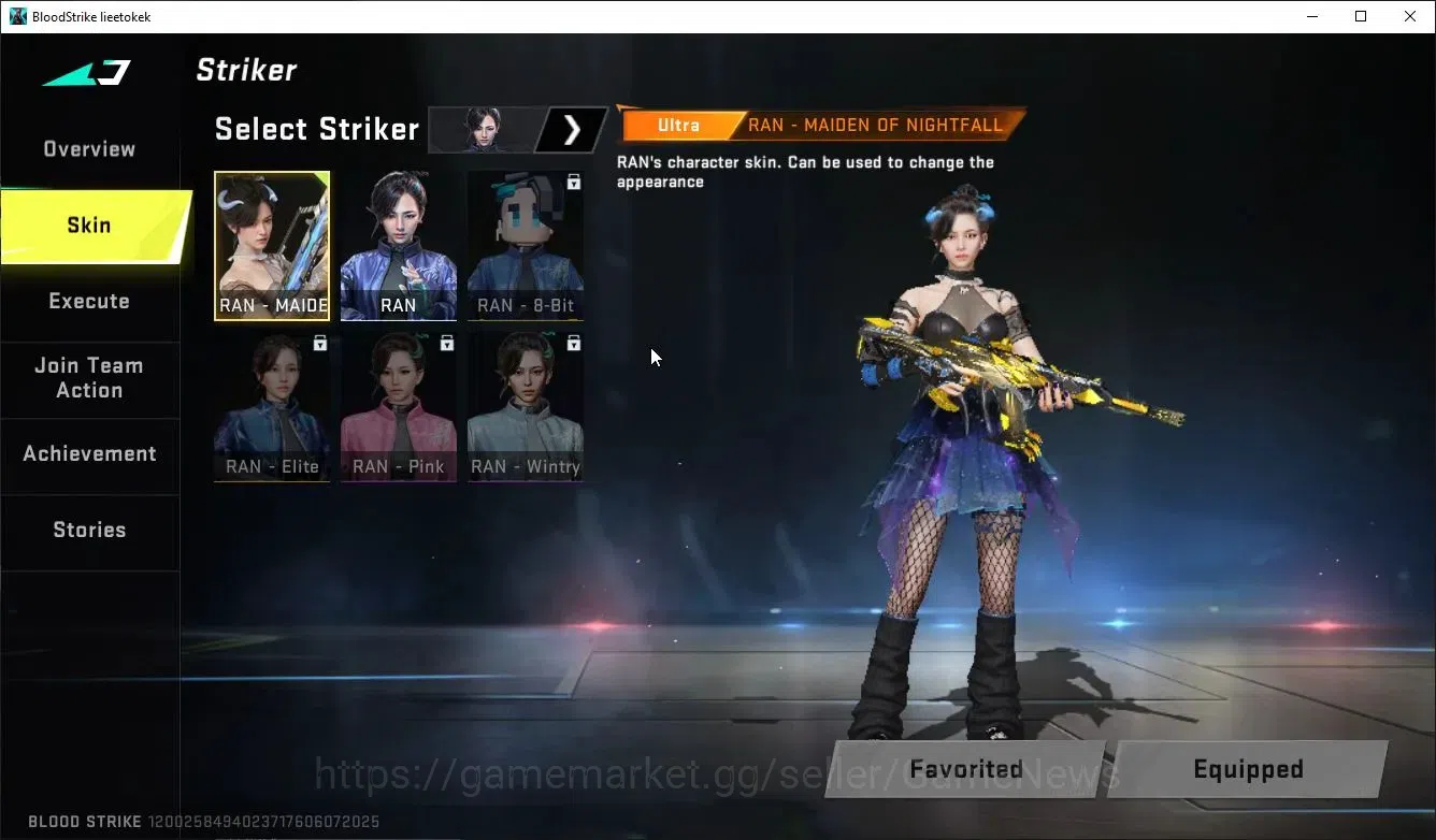 Blood Strike Accounts ASIA|12 ULTRA[Ran,Ethan,Zero,M4A1,Origin12,INP9,SC image 3