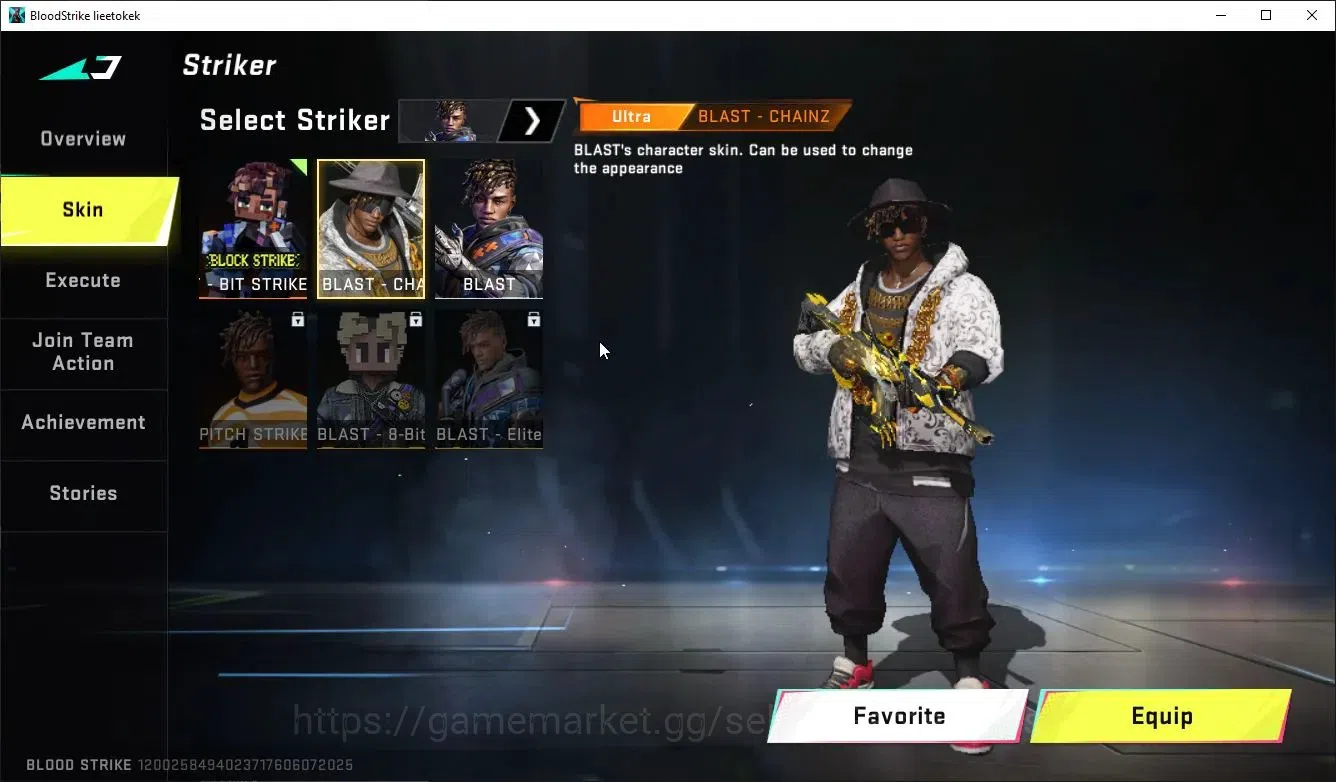 Blood Strike Accounts ASIA|12 ULTRA[Ran,Ethan,Zero,M4A1,Origin12,INP9,SC image 5