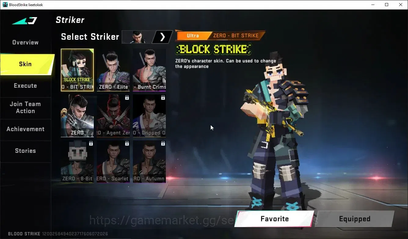 Blood Strike Accounts ASIA|12 ULTRA[Ran,Ethan,Zero,M4A1,Origin12,INP9,SC image 8