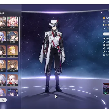 Honkai Star Rail Accounts Others ASIA|TL70|Ventika E6|15 Lim Ashveil+Mortenax+Hyacine+Gilgamesh+Archer+Dan