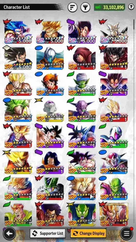 Dragon Ball Legends Accounts Android | Lvl 151|33.1M Total Power|317 CC|4 UL|UL image 15