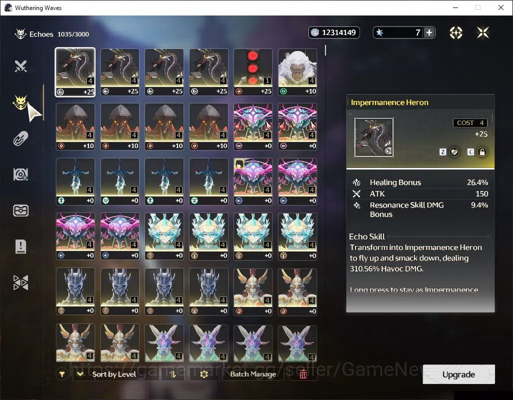 Wuthering Waves Accounts NA|UL 46|120 Lustrous Tide|2 Limited| [Aemeath,Lup image 6