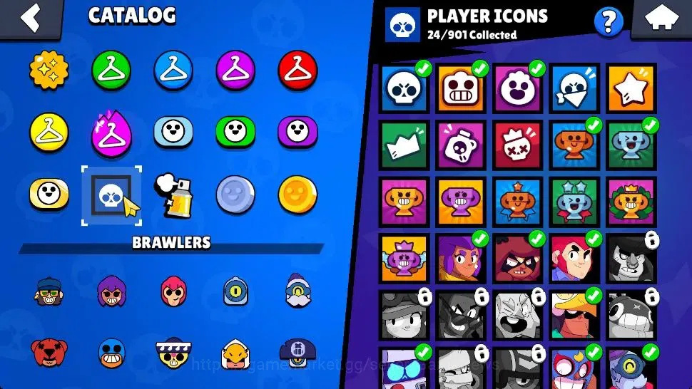 Brawl Stars Accounts 1005 Trophy|16 Brawlers 2 Max Lvl [Chester,Shelly] image 12