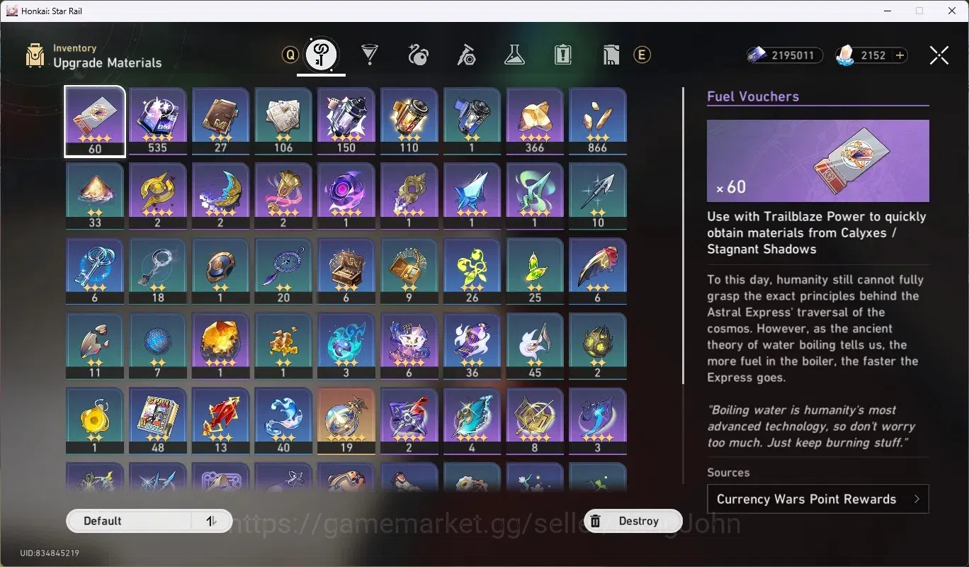 Honkai Star Rail Accounts ASIA|TL 67| Characters Limited[Castorice]+Sign1,Ru image 2