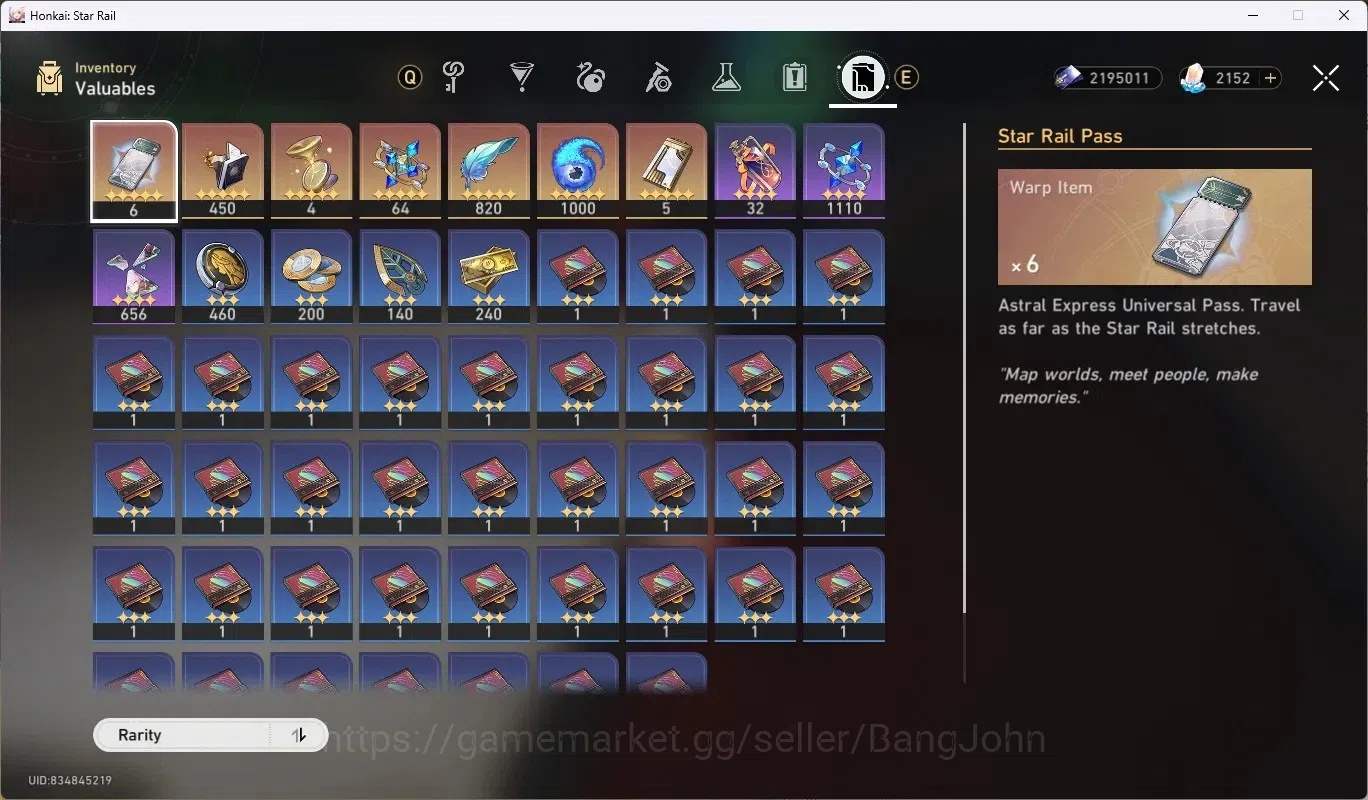 Honkai Star Rail Accounts ASIA|TL 67| Characters Limited[Castorice]+Sign1,Ru image 8