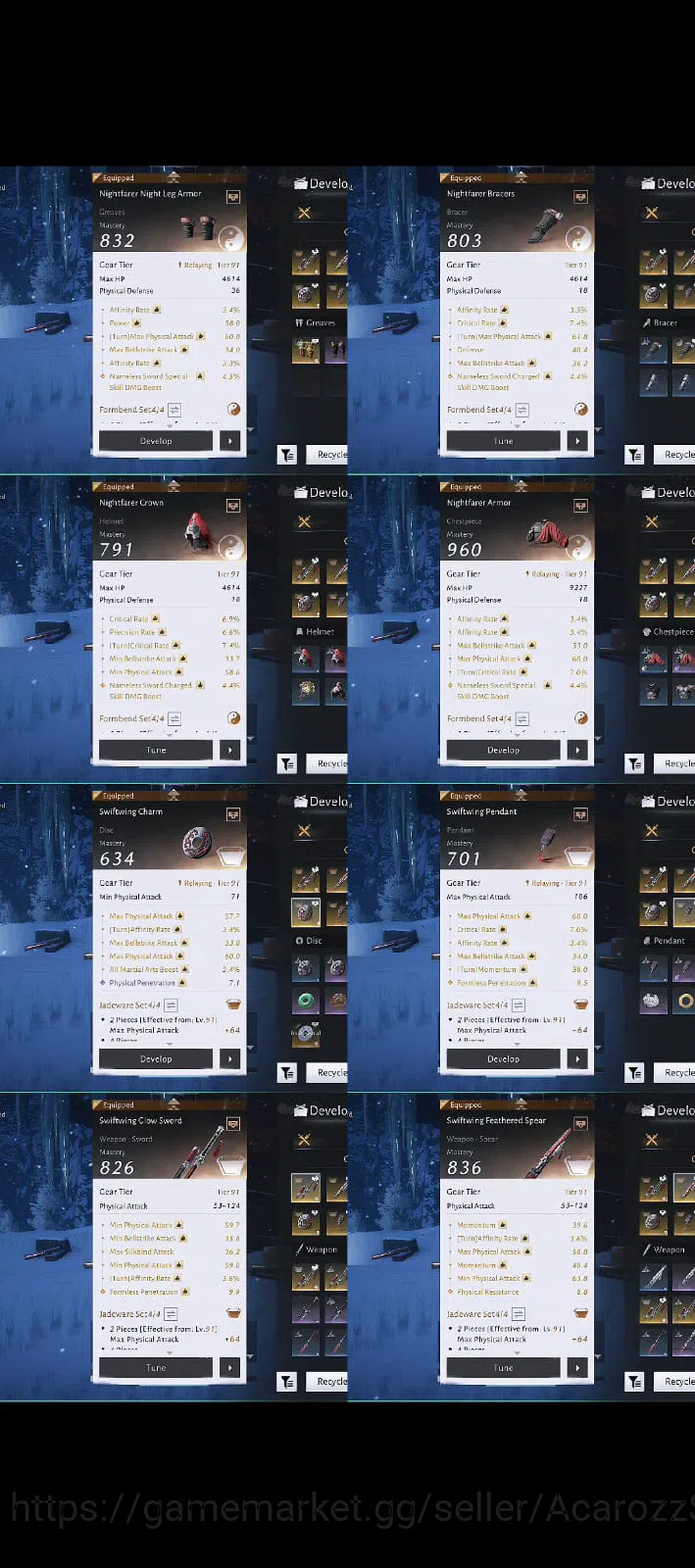 Where Winds Meet Accounts GLOBAL /Asia/ LEVEL 95/30.700 GS/ INNERWAYS Tier 6 image 6
