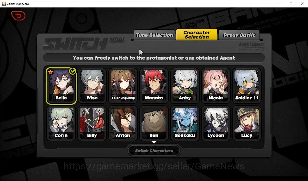 Zenless Zone Zero Accounts Starter ASIA|IK 32|S1 CH3|1 Limit(Ye ShunGuang+Sign)+2 STD Lycaon,Soldier 11|1S BangBo|MC 2