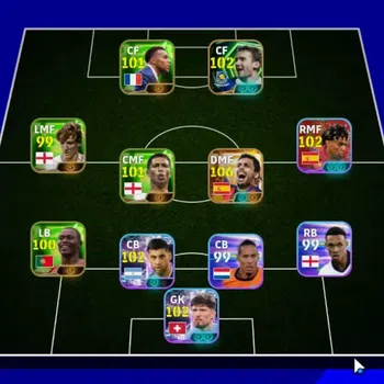 eFootball Accounts High-End Android|Big Time Rodri'26|Epic AndriyShevchenko|ShowTime Lamine Yamal,Gregor
